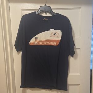 Harley-Davidson Dark Blue Factory Custom Tee
